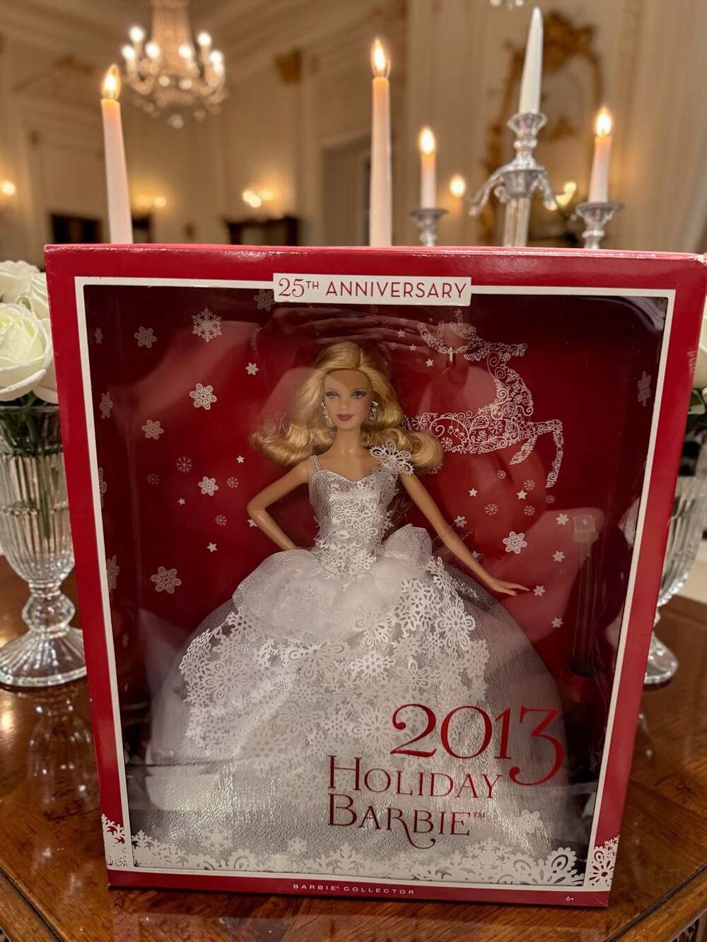 2013 Holiday Barbie 25th Anniversary Collector Doll